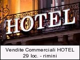 Vendite Commerciali HOTEL 29 loc. - rimini